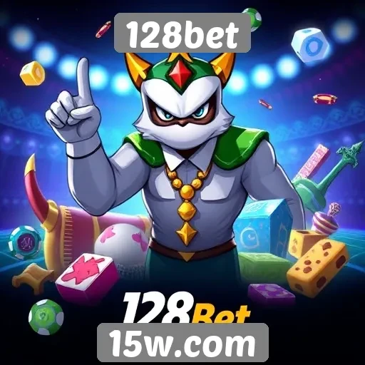 A variedade de jogos disponíveis na 128bet